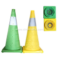 Collapsible traffic cone /safety road cone LED light
